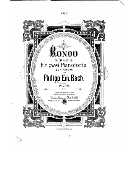 First page of Rondo espressivo