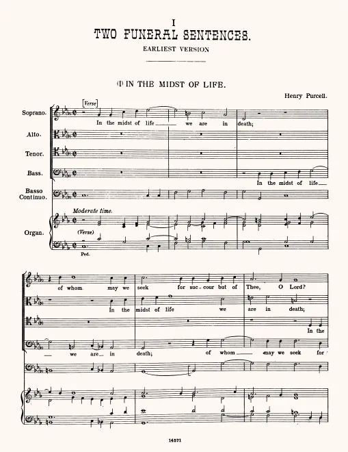 First page of In the Midst of Life