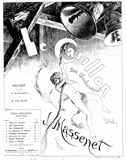 First page of Le carillon