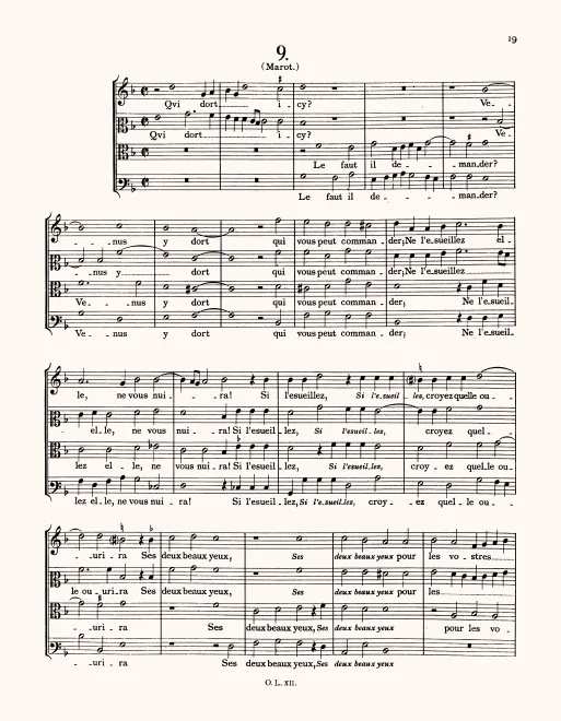 First page of Qui dort icy?