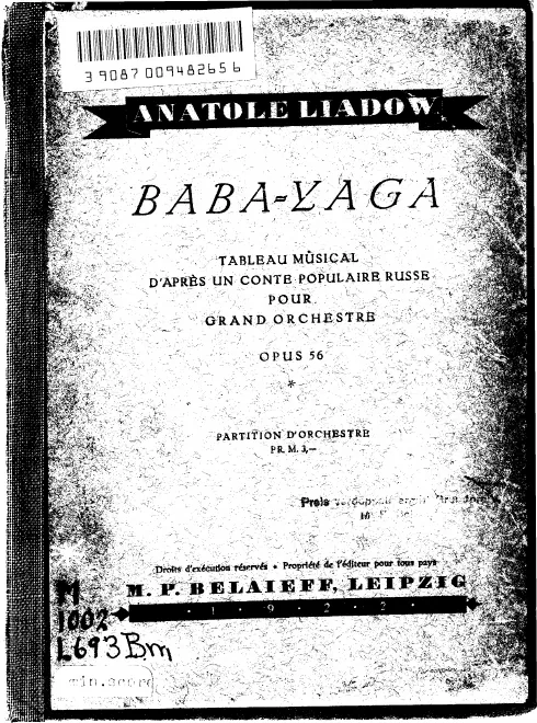 First page of Baba Yaga