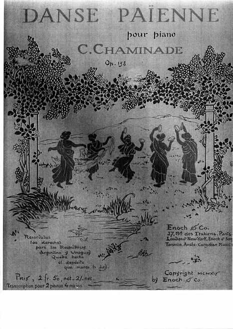 First page of Danse païenne