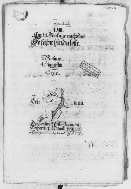 First page of So fahre hin, du tolle Schar