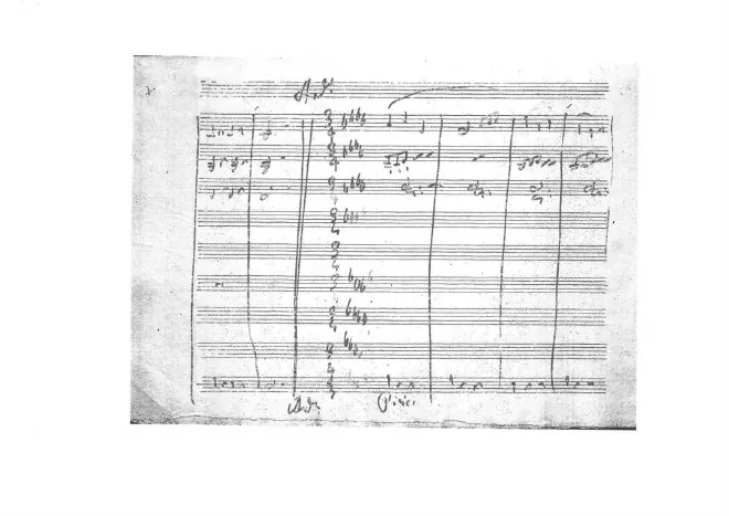 First page of Credo a due tenori e basso con strumenti