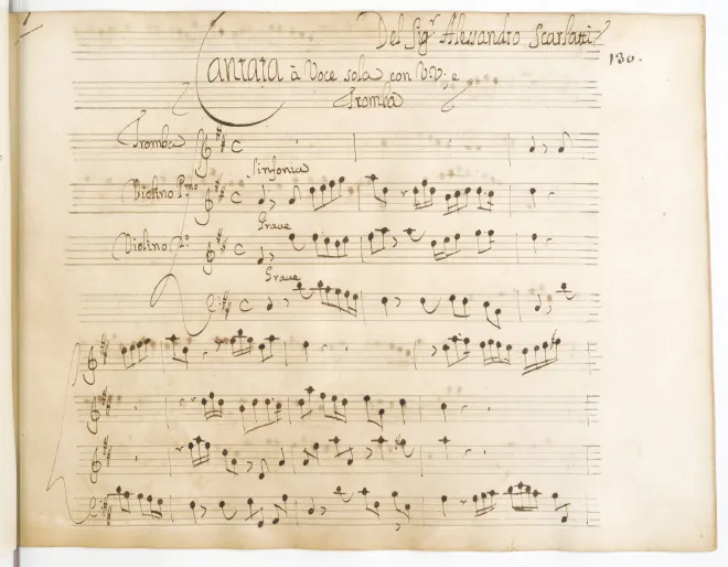 First page of Su le sponde del Tebro