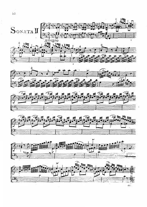First page of Piano Trio in F Major