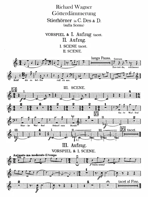 Stierhorn 1/2/3 (C/D♭/D, Onstage)