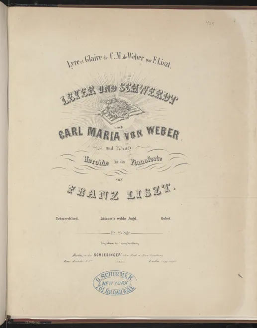 First page of Leyer und Schwerdt