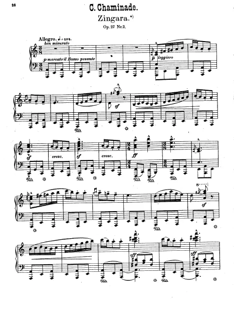 First page of 2 Morceaux