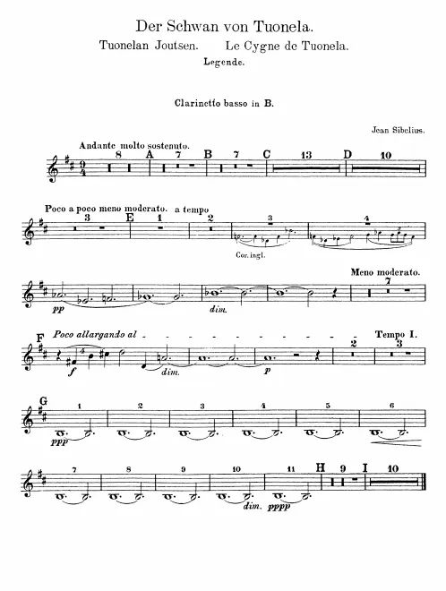 Bass Clarinet (B)