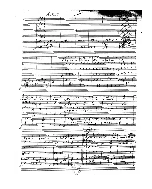First page of Kyrie No.11
