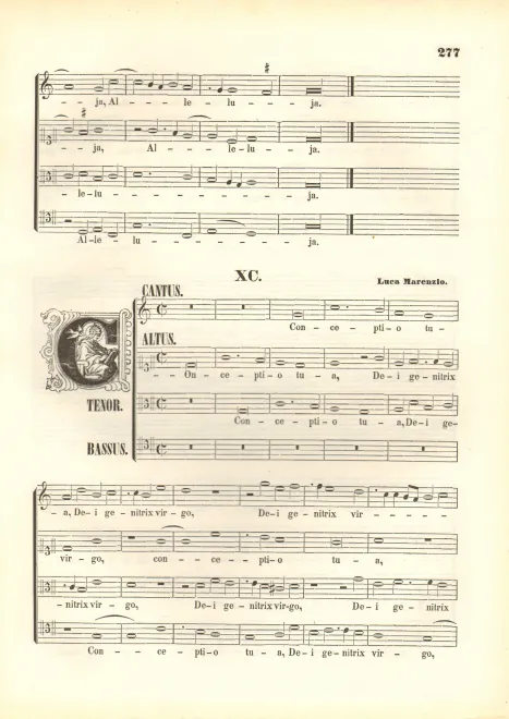 First page of Conceptio tua
