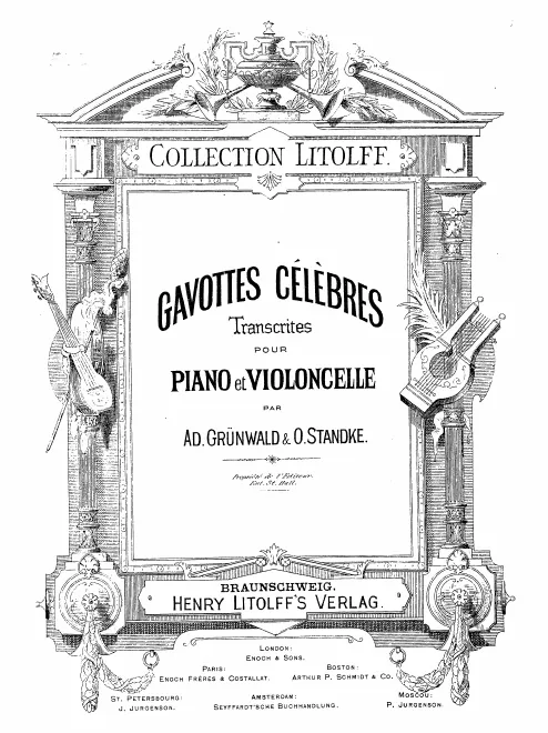First page of Iphigénie en Aulide