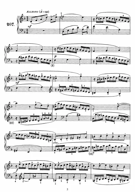First page of Keyboard Sonata in D minor