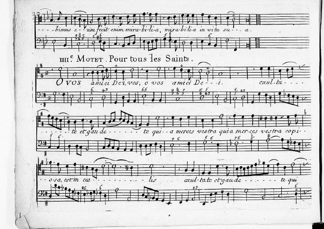 First page of O vos amici Dei