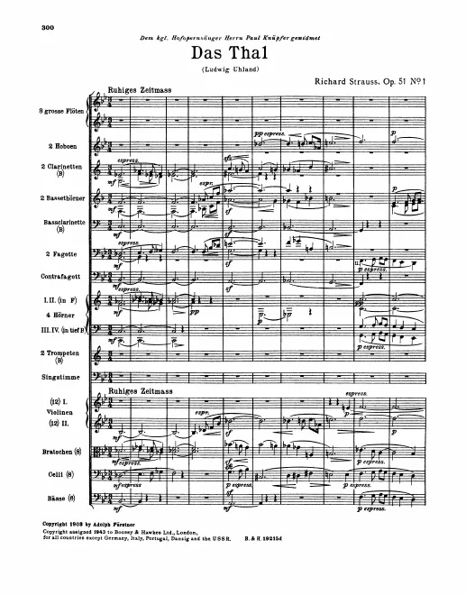 First page of 2 Gesänge