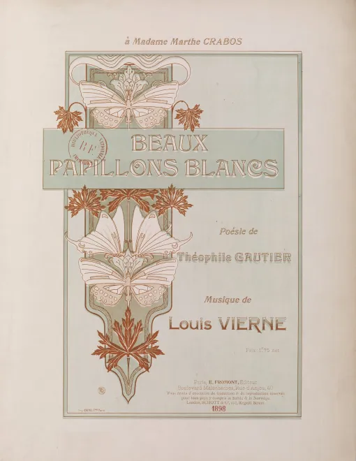 First page of 3 Mélodies