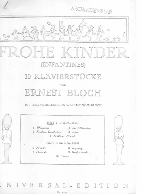 First page of Enfantines