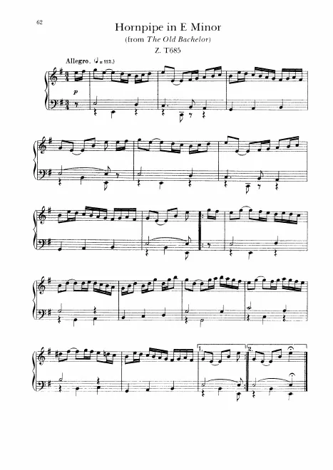 First page of The Old Bachelor