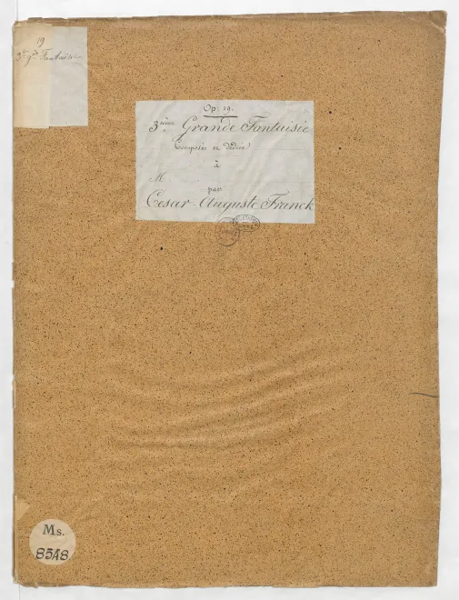 First page of Grande Fantaisie No.3