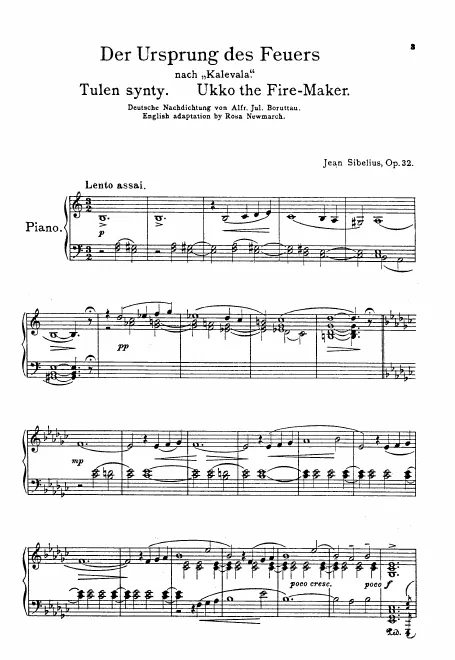 First page of The Origin of Fire