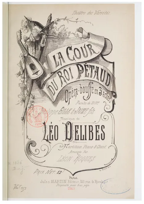 First page of La cour du roi Pétaud