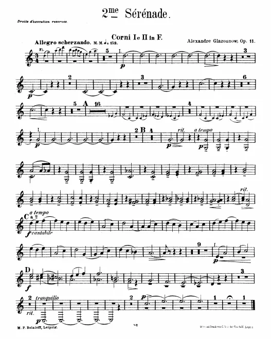 Horn 1/2 (F)