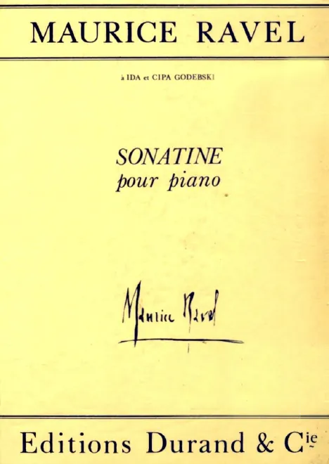 First page of Sonatine