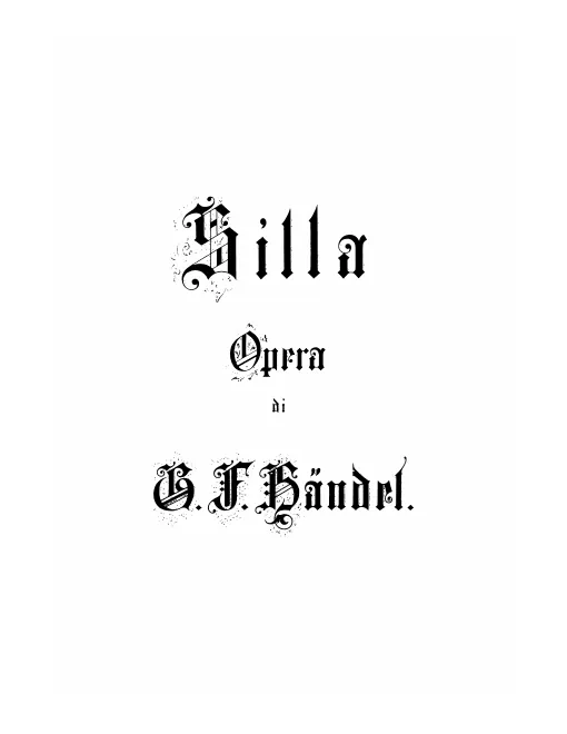 First page of Silla