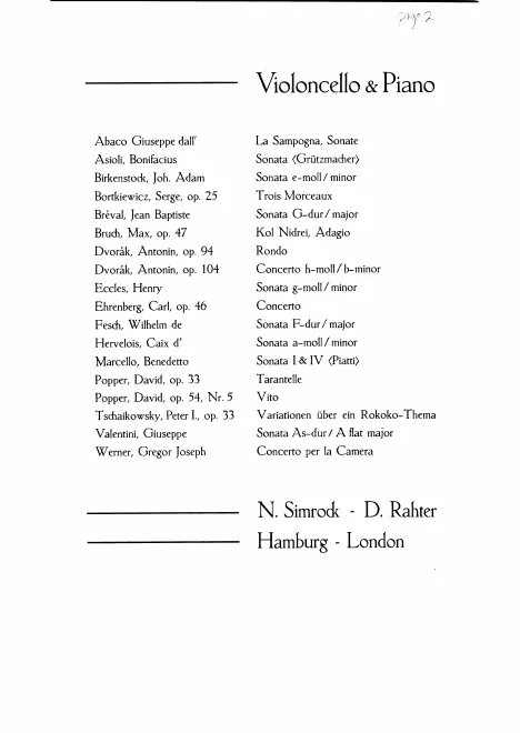 First page of Im Walde