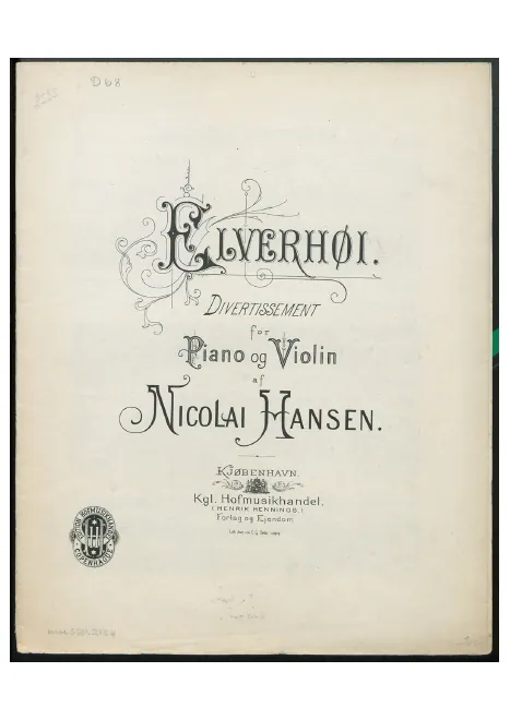 First page of Erlenhügel