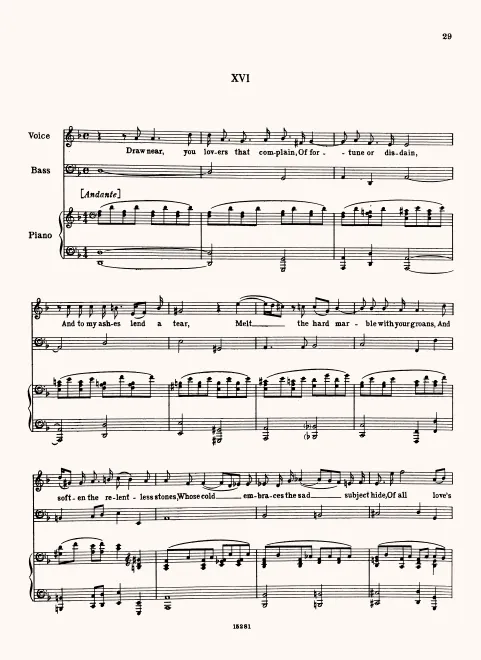First page of Draw Near, You Lovers