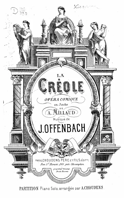 First page of La créole