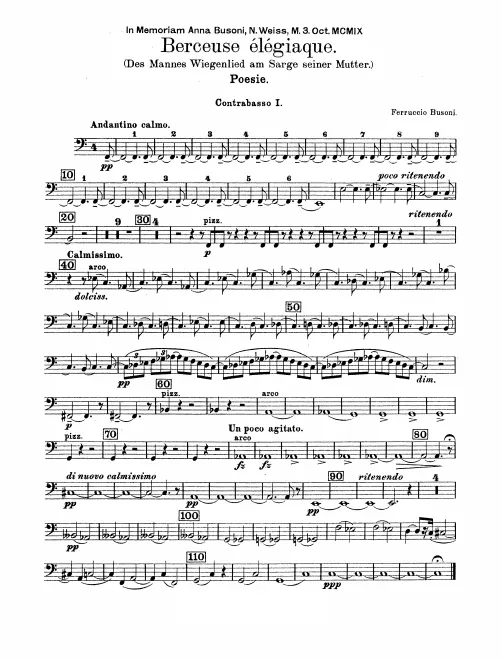 Basses I