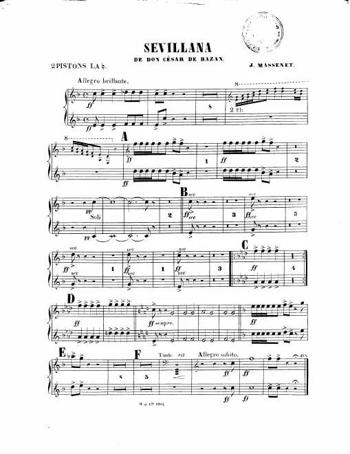 Cornet 1/2 (A)