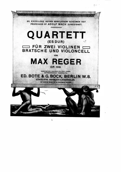 First page of String Quartet No.4