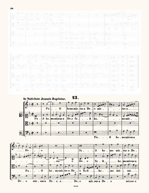 First page of Fuit homo