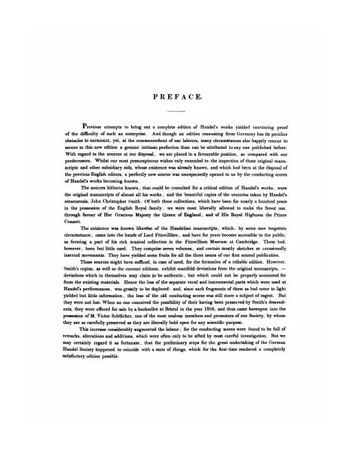 First page of Georg Friedrich Händels Werke