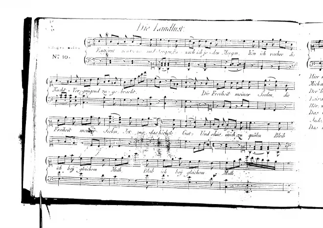 First page of Die Landlust