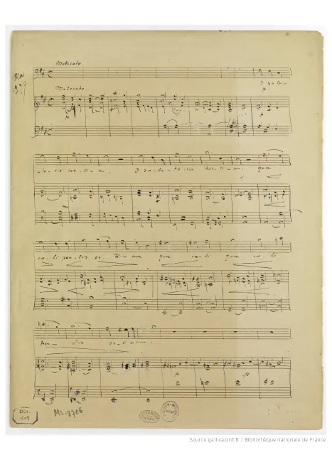 First page of O salutaris