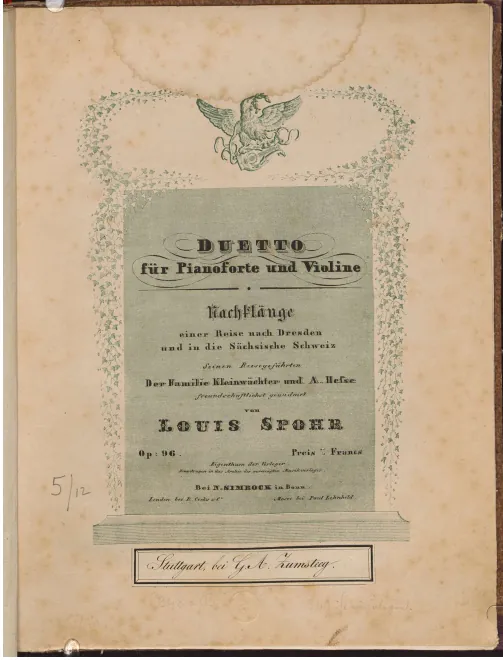 First page of Duo concertant No.2
