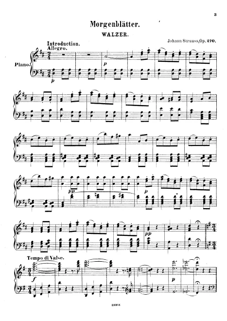 First page of Morgenblätter