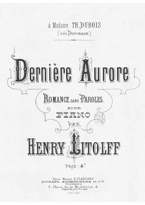 First page of Dernière Aurore